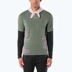Футболка для бігу чоловіча Salomon Sense Aero GFX Tee SS castor gray/pink frosting
