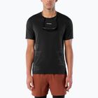 Футболка для бігу чоловіча Salomon Sense Aero GFX Tee SS deep black/black beauty
