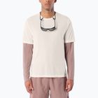 Футболка для бігу чоловіча Salomon Shakeout Core GFX SS Tee whisper white/pink frosting