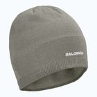 Шапка зимова Salomon Beanie castor gray