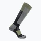 Шкарпетки лижні Salomon S/Blaze black/oil green