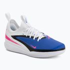 Кросівки футбольні дитячі Nike Jr. Phantom 6 Low Academy IN racer blue/white/pink blast