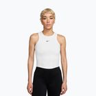 Футболка жіноча Nike One Fitted Dri-Fit Cropped Tank thunder white/black