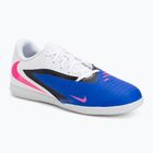 Кросівки футбольні чоловічі Nike Phantom 6 Low Club IC racer blue/white/pink blast