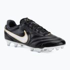 Кросівки футбольні чоловічі Nike Tiempo Ligera Pro FG black/white