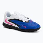 Кросівки футбольні дитячі Nike Jr. Phantom 6 Low Club TF racer blue/white/pink blast