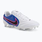 Кросівки футбольні чоловічі Nike Tiempo Ligera Pro FG white/racer blue/pink blast/black
