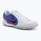 Кросівки футбольні чоловічі Nike Tiempo Ligera Pro TF white/racer blue/pink blast/black