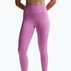 Легінси жіночі Nike One Seamless Front High-Waisted light magenta/white