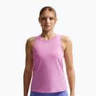Футболка для тренувань жіноча Nike One Classic Dri-Fit light magenta/white