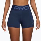 Жіночі шорти Nike Pro Sculpt High Waisted 3" Biker midnight navy/white