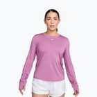 Лонгслів для тренувань Nike One Classic Dri-Fit light magenta/white