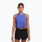 Футболка для бігу жіноча Nike AeroSwift Dri-Fit ADV Cropped Tank Top off sapphiree/black