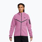 Кофта жіноча Nike Sportswear Tech Fleece Windrunner light magenta/black