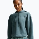 Кофта тренувальна жіноча Nike Pro Therma-Fit Hoodie mineral slate/white