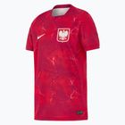 Футболка футбольна дитяча Nike Dri-Fit Poland Stadium Away 2026 noble red/sport red