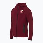 Кофта футбольна чоловіча Nike Tech Fleece Poland Full Zip Hoodie team red