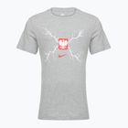 Футболка футбольна чоловіча Nike Graphic Poland dark grey heather