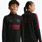 Кофта футбольна дитяча Nike Paris Saint-Germain Strike Dri-Fit Soccer Knit Drill Top black/global red/global red