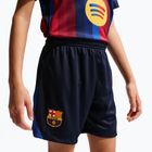 Шорти футбольні дитячі Nike FC Barcelona Dri-Fit Stadium Home blackened blue/mineral yellow