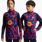 Кофта футбольна дитяча Nike FC Barcelona Dri-Fit Strike Drill Top noble red/noble red/mineral yellow