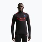 Кофта футбольна чоловіча Nike Paris Saint-Germain Strike Dri-Fit Soccer Knit Drill Top black/global red/global red
