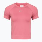 Футболка для тренувань жіноча Nike Pro Seamless Dri-Fit peony/white
