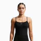 Жіноча тренувальна футболка Nike One Medium Support чорний/білий