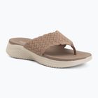 Шльопанці жіночі SKECHERS Ultra Flex 3.0 Rhythm Waves brown