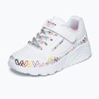 Дитяче взуття SKECHERS Uno Lite Heart Craze white/multi
