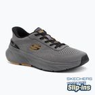 Кросівки чоловічі Skechers Edgeride Erlson charcoal/yellow