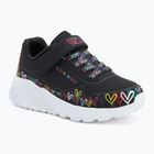 Кросівки дитячі SKECHERS Uno Lite Heart Craze black/multi