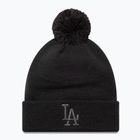 Шапка зимова жіноча New Era Metallic Bobble Los Angeles Dodger blacks