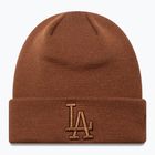 Шапка зимова New Era Essential Los Angeles Dodgers dark auburn/dark autumn