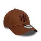 Шапка зимова New Era League Essential 9Forty New York Yankees dark auburn