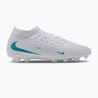 Кросівки футбольні чоловічі Nike Phantom 6 High Academy FG/MG white/white/dusty cactus