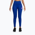 Легінси жіночі Nike Tempo Swoosh Run old royal/pink rise