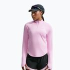 Кофта для бігу жіноча Nike Tempo Dri-Fit 1/4 Zip pink rise