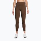 Легінси для тренувань жіночі Nike One High-Waisted 7/8 cacao wow/white