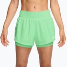 Шорти для тренувань жіночі Nike One cucumber calm/white