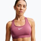 Бюстгальтер для тренувань Nike Swoosh pink smoke/white