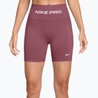 Шорти для тренувань жіночі Nike Pro Seamless pink smoke/white