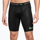 Шорти для бігу чоловічі Nike Stride black/illusion green