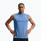 Футболка для тренувань чоловіча Nike Dri-FIT Sleeveless Training Top indigo storm/white