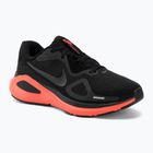 Кросівки для бігу чоловічі Nike Structure 26 black/bright crimson/metallic dark grey