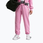 Штани дитячі Nike Pro Fleece pink rise/pink rise/black/white