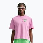 Футболка для бігу жіноча Nike Swift Dri-Fit pink rise/illusion green