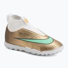 Футбольне взуття дитяче Nike Jr. Mercurial Superfly 11 Academy "Kylian Mbappé" metallic gold/green glow