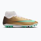 Кросівки футбольні чоловічі Nike Mercurial Superfly 11 Academy "Kylian Mbappé" metallic gold/green glow