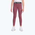 Легінси дитячі Nike Pro pink smoke/white